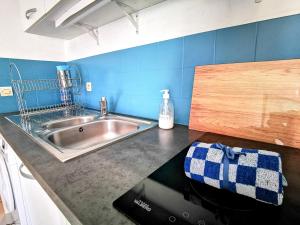 Appartements La Bulle Bleue - Parking-Terrasse-aeoport-MEET : photos des chambres
