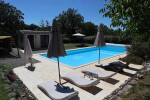 Villas Villa de 5 chambres avec piscine privee spa et jardin clos a Gaujac a 9 km de la plage : photos des chambres