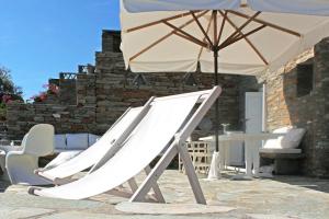 Romantic and cozy house on the waterfront in Koundouros, Kea