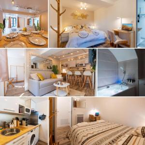 Appartements Le Boheme - Spa/Netflix/Wifi Fibre - Sejour Lozere : photos des chambres