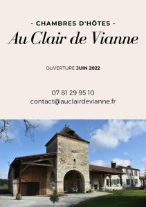 Maisons d'hotes Au Clair de Vianne : photos des chambres