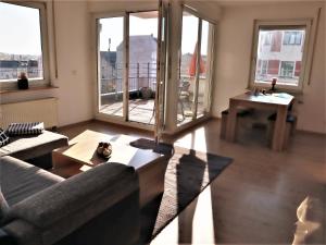 Exklusive Wohnung mit Dachterrasse in Schleußig