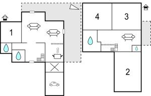 Maisons de vacances Holiday Home Lilia Plouguerneau With Sea View 02 : Maison de Vacances 4 Chambres