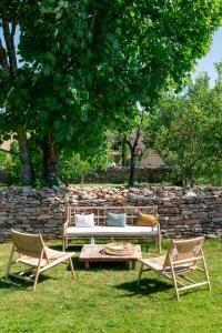 Maisons de vacances Casa Ladoit - maison d'architecte vue sur vignes : Maison 3 Chambres