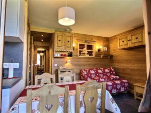 Studio-cabine rénové, 4 pers, sur les pistes, Belle Plagne - FR-1-455-141