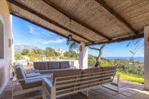 Private villa with panoramic views.