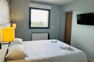 Hotels The Originals Access, Hotel les Iris, Berck-sur-Mer : photos des chambres