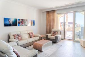 Two Bedroom Residence Sea View with Twin Beds room in Lustica Bay Apartments