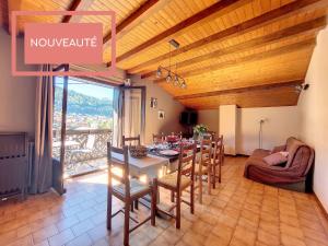 APPARTEMENT-CENTRE-MORZINE-VUE PISTES-8-9 pers-BOIS VENANTS