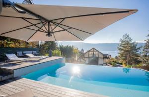 Appartements Centre Veyrier du Lac, Luxueux appartement vue lac Annecy et PISCINE, LLA Selections by Location lac Annecy : photos des chambres