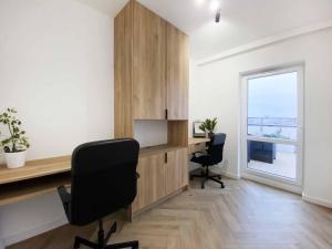 Apartament w centrum z dużym tarasem, ulica Kilińskiego