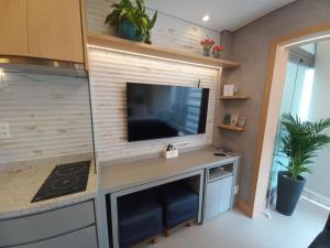 1209 Studio com cama QUEEN e solteiro em Moema