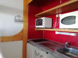 Studio jusquà 4 pers à Arc 2000, animaux admis - FR-1-411-855