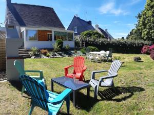 Maisons de vacances Maison avec Jardin, Veranda, WIFI, a 2 km du Port de Perros-Guirec, St Quay-Perros - FR-1-368-313 : photos des chambres