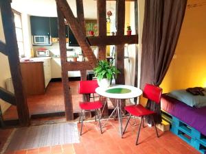 Appartements Cosy Apartment by the magical Marais de Bourges : photos des chambres