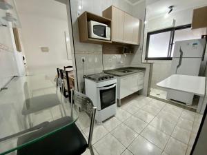 M012 - Apto c 2 Sacadas | Frente ao Mar na V. Mirim