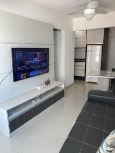 Loft Internacional Residence c linda vista do mar