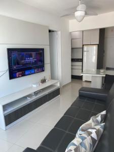 Loft Internacional Residence c linda vista do mar
