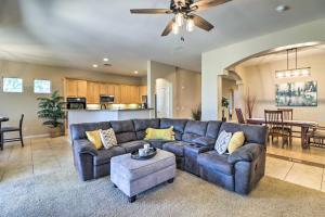 Pool and Putting Green Goodyear Home on Golf Course