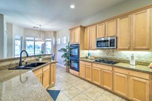 Pool and Putting Green Goodyear Home on Golf Course