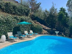 Fantastic villa in the bay of Cannes, 5 minutes from the beach - with private pool