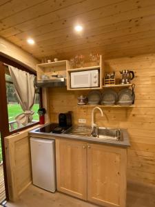 Lodges Les roulottes a Sandie : photos des chambres