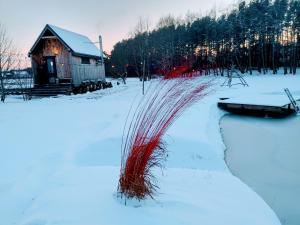 Brīvdienu namiņš ar pirtiņu