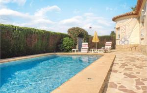 Gorgeous Home In El Verger With Wifi