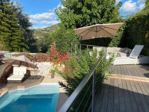 Villa Galateias, un coin de Paradis, superbe vue avec piscine privée