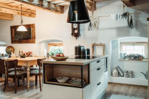 ČÁKYHO KÚRIA - mezonetový apartmán s krbom a saunami