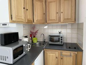 Studio familial à Serre-Chevalier, Chantemerle, avec terrasse et Wi-Fi en option, 4 pers - FR-1-330E-121