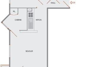 Appartements Appartement Le Grand-Bornand, 2 pieces, 6 personnes - FR-1-241-16 : Appartement (6 Adultes)