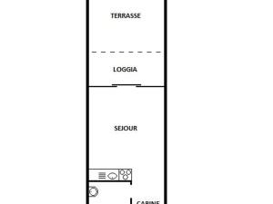 Studio Cabine 4 Pers, RDC, Bord de Plage, Parking Privé, À Proximité Commerces et Aqualand - FR-1-81-235