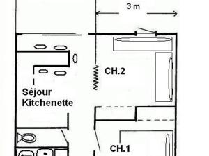 Villa T3 34 pers - Clim, WiFi, Parking - Port Leucate - FR-1-81-341
