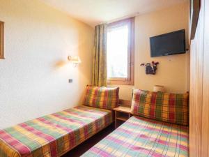 Studio divisible avec balcon, animaux acceptés, Valmorel - FR-1-291-769