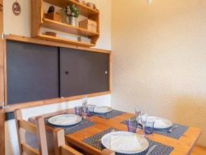 Studio divisible avec balcon, animaux acceptés, Valmorel - FR-1-291-769