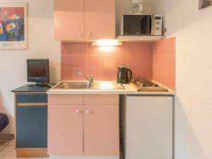 Appartements Charmant 2 pieces cabine avec balcon, proche telecabine et centre de Briancon - 4 pers. - FR-1-330C-24 : photos des chambres