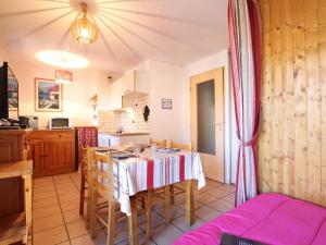 Studio cosy avec terrasse, 4 couchages, au pied des pistes à Briançon - FR-1-330C-40