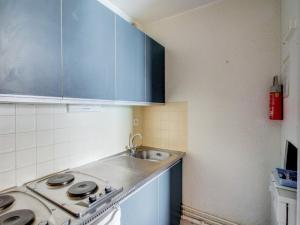 Studio cabine 6 personnes avec balcon à La Mongie, près des pistes - FR-1-404-72