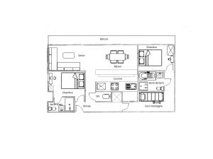 Appartement 3 pièces, 6 pers, Méribel centre, animaux admis - FR-1-411-68