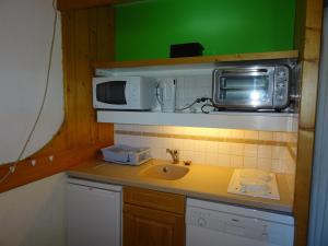 Studio skis aux pieds pour 5 pers. à Arc 1800 - Animaux admis - FR-1-411-399