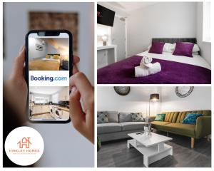 Supersized House 6 Beds Sleeps 14 w Garden & Carpark By Hinkley Homes Short Lets & Serviced Accommodation
