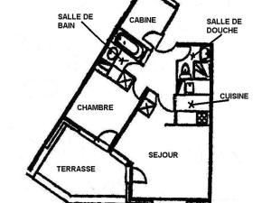 Appartements Appartement Valmorel, 3 pieces, 4 personnes - FR-1-291-821 : photos des chambres