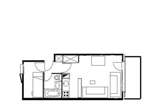 Confortable Appartement de 2P avec Balcon, Acceptant Animaux à Valmorel - FR-1-291-815