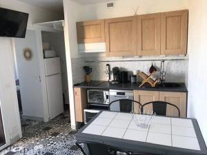 Villa T2, 4 pers, face à la mer, terrasse, parking privé, à 400m des commerces, plage devant! - FR-1-81-462