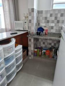 Kitnet Praia Grande Ocian 50 m da Praia