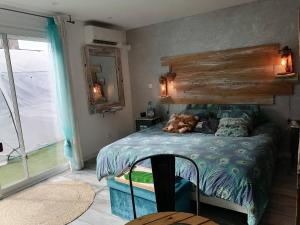 Maisons d'hotes Room in Guest room - logement prive cosy et chaleureux equipe dune Chambre Avec Spasauna : photos des chambres