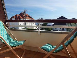 Appartements Appartement renove 5 pers. avec parking, a 100m plage, centre Merville-Franceville, expo Sud - FR-1-465-71 : photos des chambres