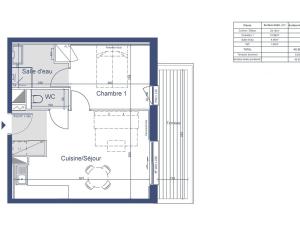 Charmette 2 pièces avec parking, terrasse et casier à skis - FR-1-291-860