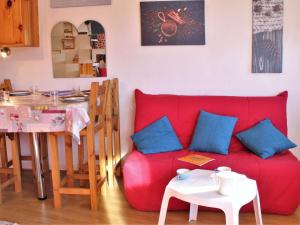 Studio cosy à Risoul 1850 - 4 couchages, pied des pistes, parking, balcon - FR-1-330-543